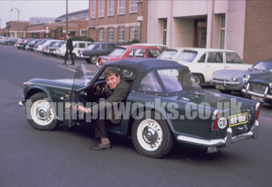 Triumph factory 1967 TR4